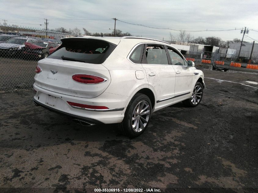 2021 BENTLEY BENTAYGA V8/FIRST EDITION VIN: SJAAM2ZV2MC038600