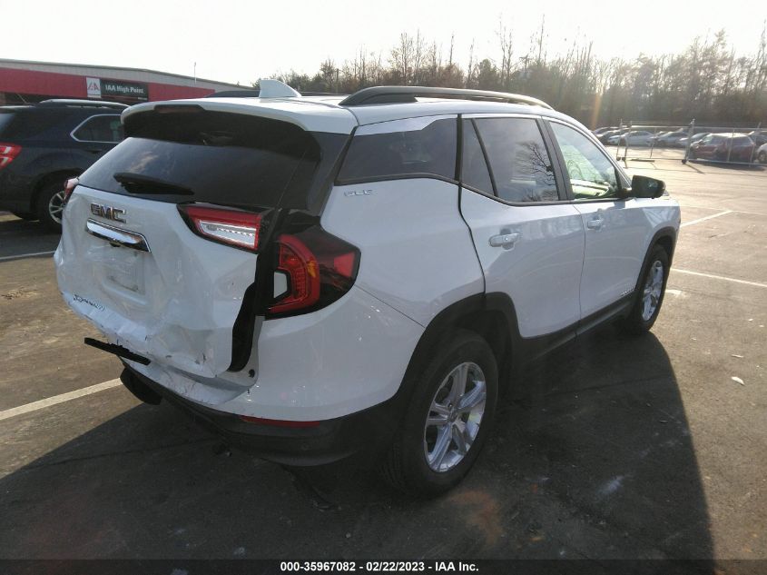 2022 GMC TERRAIN SLE VIN: 3GKALMEV8NL204857