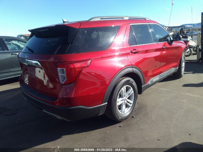 2021 FORD EXPLORER XLT VIN: 1FMSK7DH3MGB71281