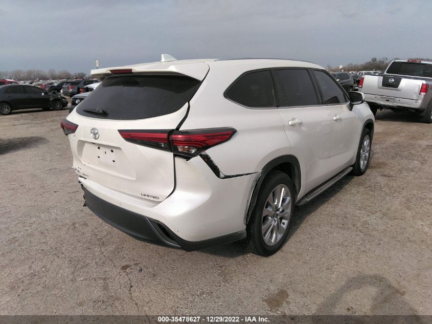 2020 TOYOTA HIGHLANDER LIMITED VIN: 5TDYZRAH2LS019118