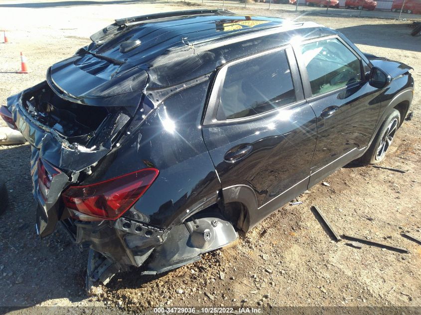 2022 CHEVROLET TRAILBLAZER RS VIN: KL79MTSL7NB041321