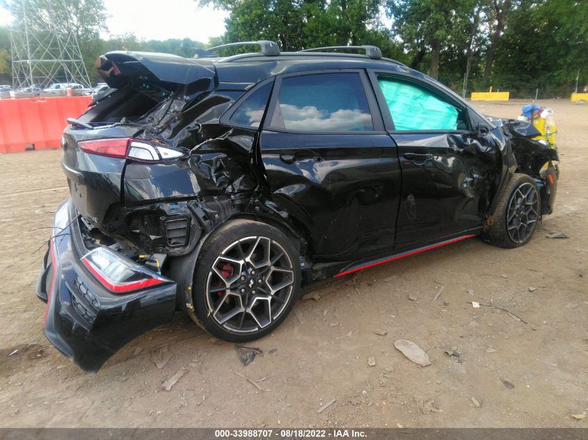 2022 HYUNDAI KONA N VIN: KM8KH3AC7NU004330