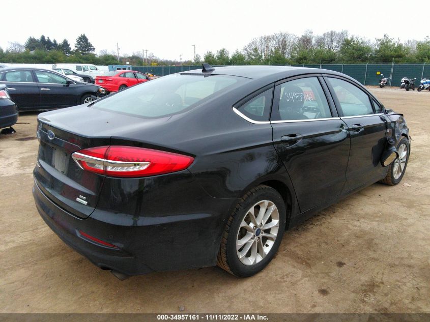 2020 FORD FUSION SE VIN: 3FA6P0HD5LR263365