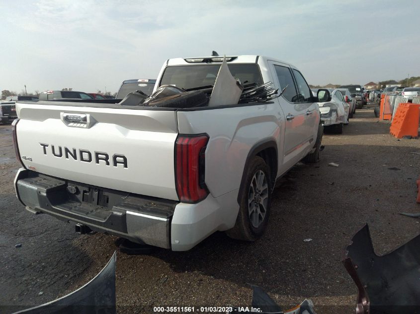 2022 TOYOTA TUNDRA 4WD 1794 EDITION VIN: 5TFMA5DB6NX030741