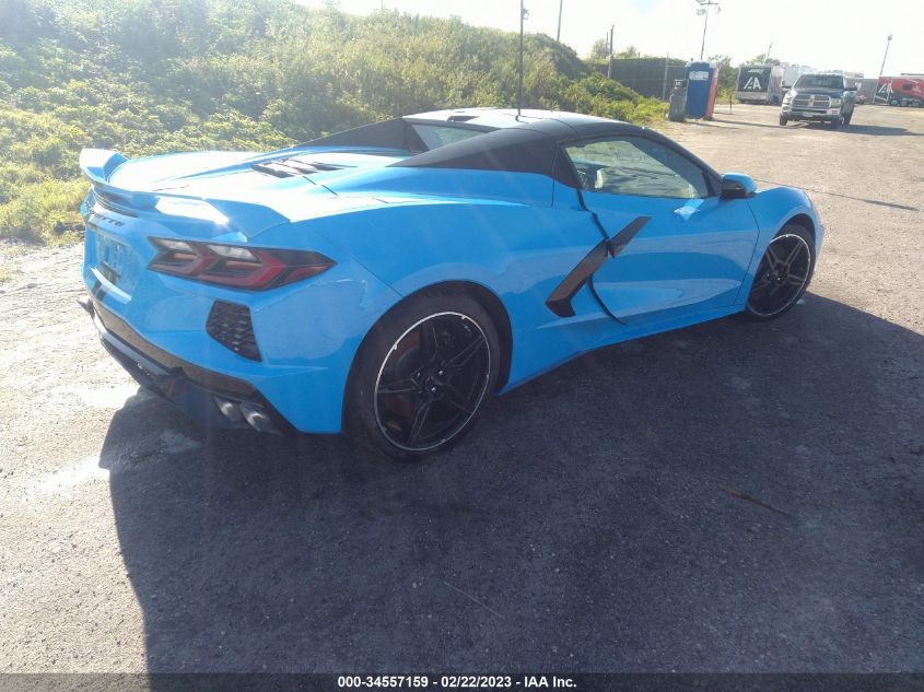 2023 CHEVROLET CORVETTE 3LT VIN: 1G1YC3D4XP5102131
