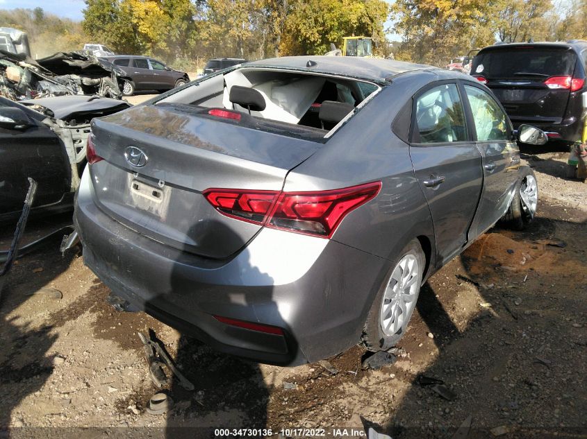 2021 HYUNDAI ACCENT SE VIN: 3KPC24A68ME140800