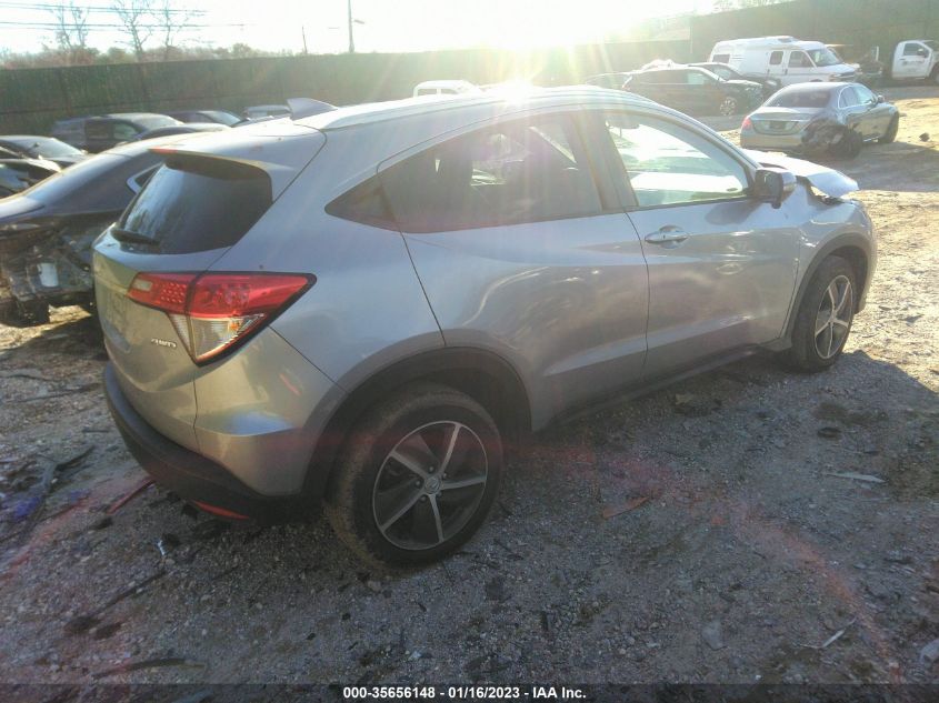2022 HONDA HR-V EX VIN: 3CZRU6H55NM710413