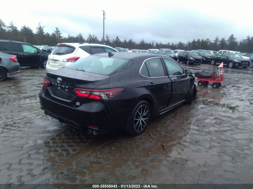 2022 TOYOTA CAMRY SE VIN: 4T1G11BK4NU070192