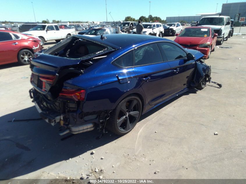 2021 AUDI A5 SPORTBACK S LINE PREMIUM PLUS VIN: WAUFACF51MA054142