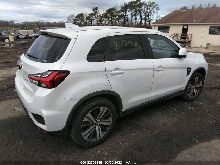 2020 MITSUBISHI OUTLANDER SPORT ES 2.0/SE 2.0 VIN: JA4AR3AU1LU029124