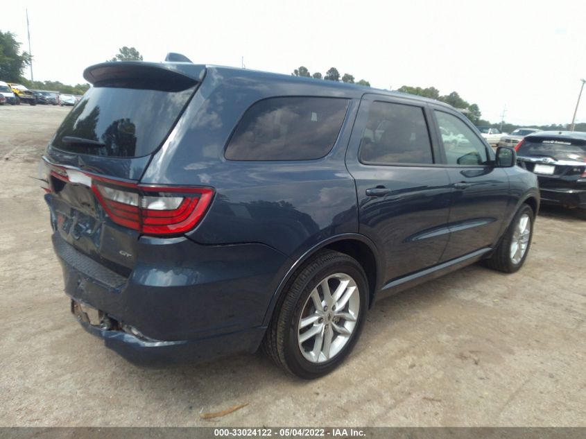2021 DODGE DURANGO GT PLUS VIN: 1C4RDHDGXMC598538