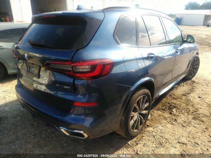 2022 BMW X5 XDRIVE40I VIN: 5UXCR6C07N9M73039