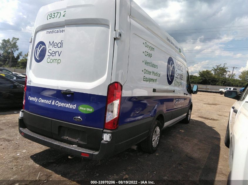 2021 FORD TRANSIT CARGO VAN VIN: 1FTBW3X82MKA21673