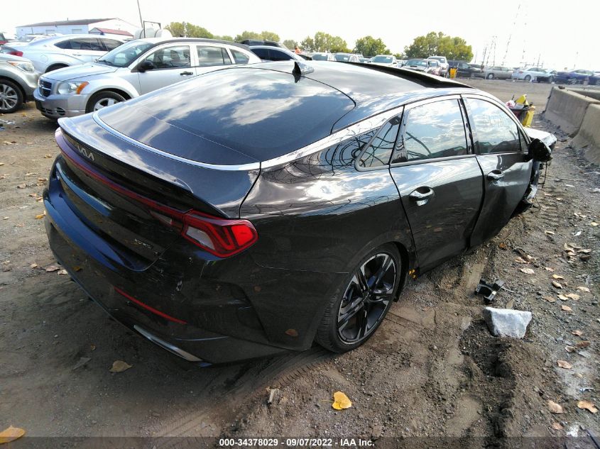 2022 KIA K5 GT-LINE VIN: 5XXG64J25NG108785