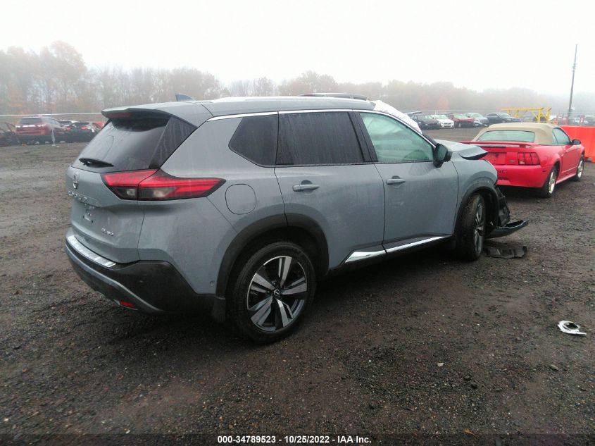 2022 NISSAN ROGUE SL VIN: 5N1BT3CB1NC696691