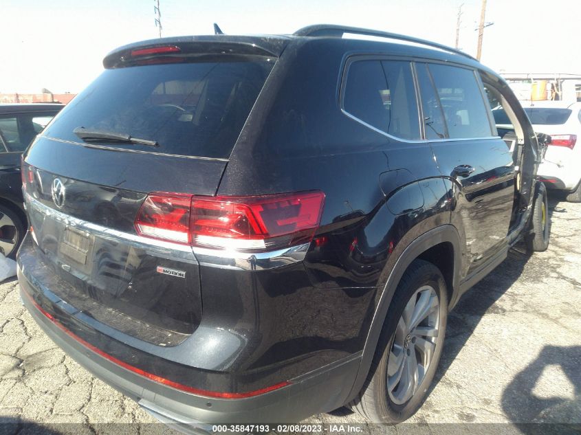 2022 VOLKSWAGEN ATLAS 3.6L V6 SE W/TECHNOLOGY VIN: 1V2HR2CA2NC521718