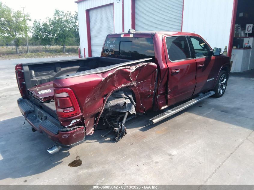 2022 RAM 1500 LIMITED LONGHORN VIN: 1C6SRFKT2NN195187