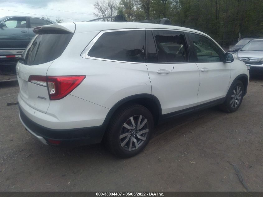 2020 HONDA PILOT EX-L VIN: 5FNYF6H56LB023969