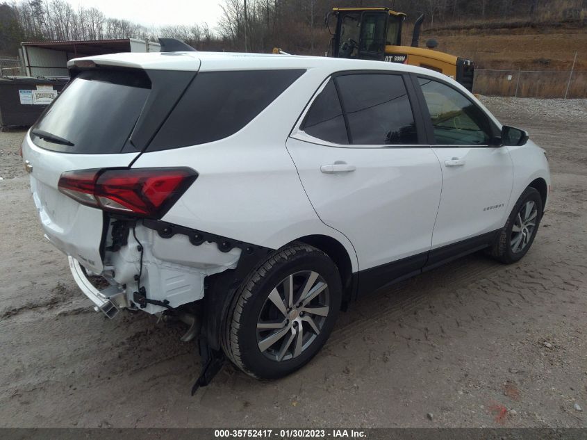 2022 CHEVROLET EQUINOX LT VIN: 3GNAXUEV3NL257375
