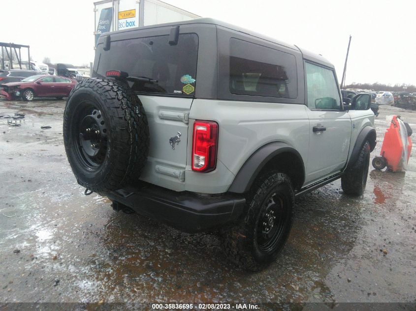 2022 FORD BRONCO BLACK DIAMOND VIN: 1FMDE5AH9NLA75480