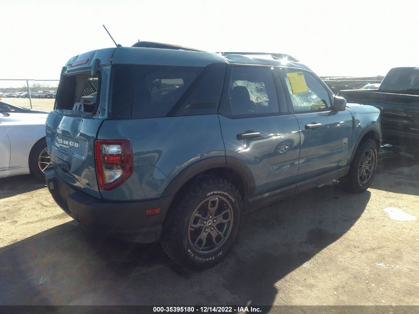 2021 FORD BRONCO SPORT BIG BEND VIN: 3FMCR9B60MRA71614