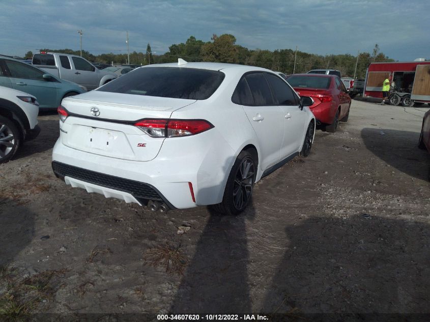 2022 TOYOTA COROLLA SE/SE NIGHTSHADE/APEX SE VIN: JTDS4MCE4N3509039