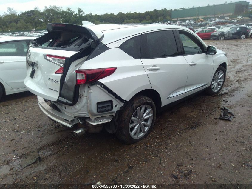 2021 ACURA RDX VIN: 5J8TC2H30ML004781