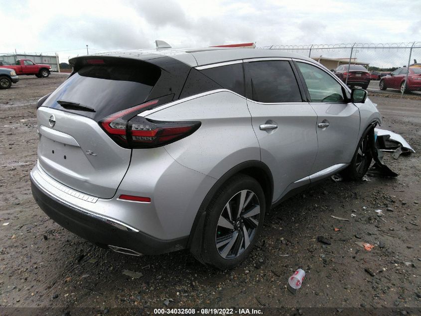 2022 NISSAN MURANO SL VIN: 5N1AZ2CJ6NC111695