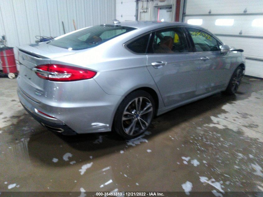 2020 FORD FUSION TITANIUM VIN: 3FA6P0D9XLR128142