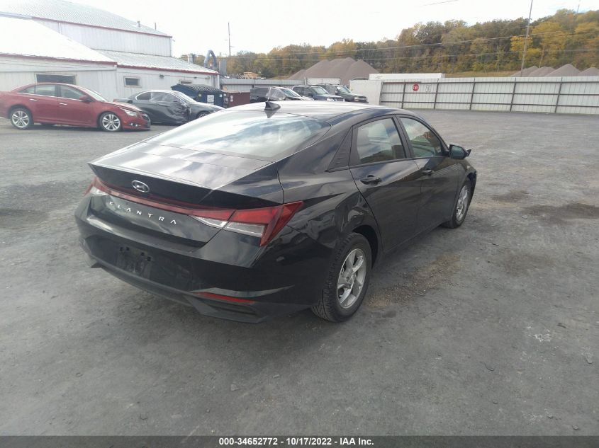 2021 HYUNDAI ELANTRA SE VIN: KMHLL4AG8MU134482