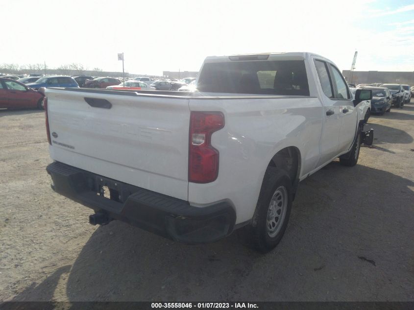 2021 CHEVROLET SILVERADO 1500 WORK TRUCK VIN: 1GCRWAEH0MZ151609