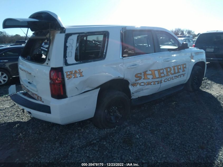 2020 CHEVROLET TAHOE COMMERCIAL VIN: 1GNLCDEC7LR169258