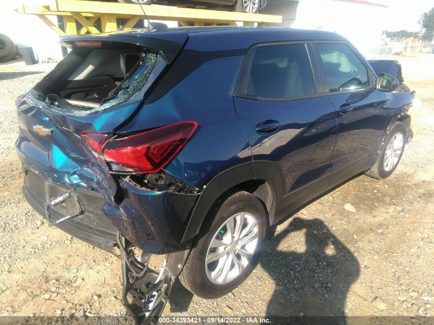 2021 CHEVROLET TRAILBLAZER LS VIN: KL79MMS29MB026315