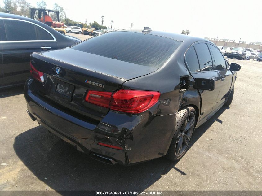 2022 BMW 5 SERIES M550I XDRIVE VIN: WBA13BK03NCH66282