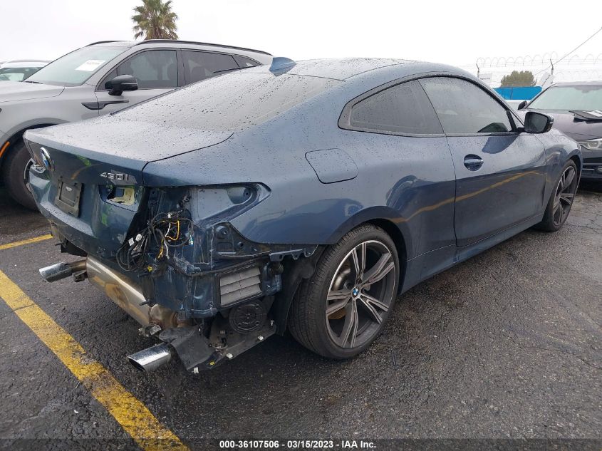 2022 BMW 4 SERIES 430I VIN: WBA53AP09NCH78988