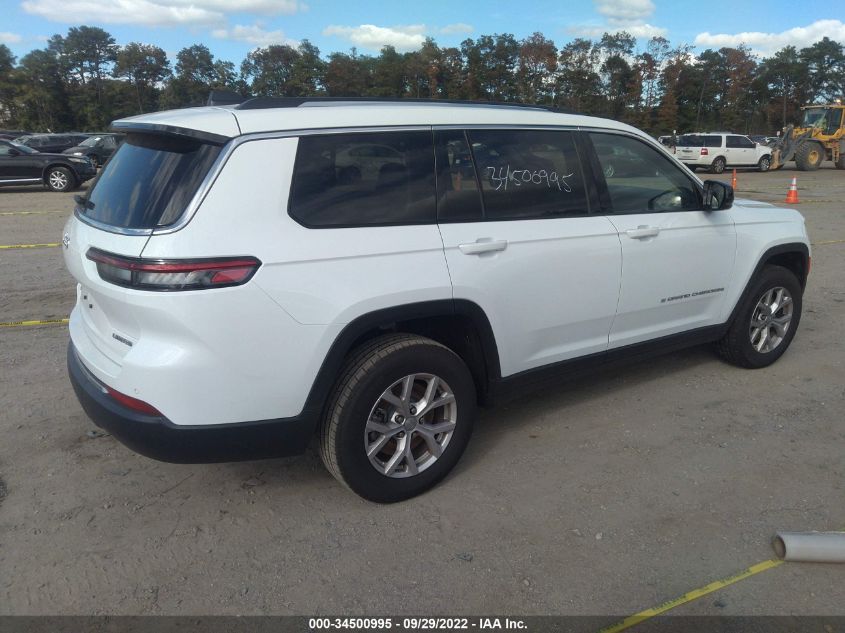 2022 JEEP GRAND CHEROKEE L LIMITED VIN: 1C4RJKBG5N8543900