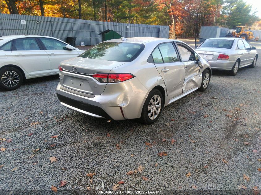 2021 TOYOTA COROLLA LE VIN: 5YFEPMAE9MP171831