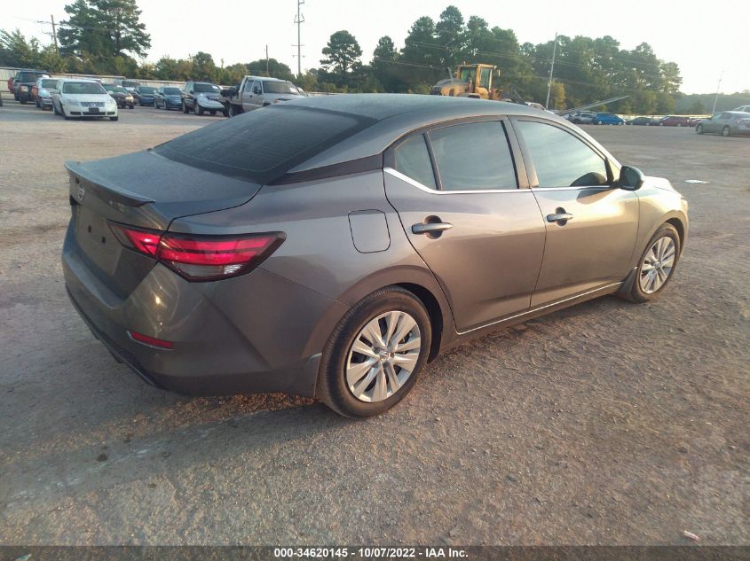 2021 NISSAN SENTRA S VIN: 3N1AB8BV6MY305572