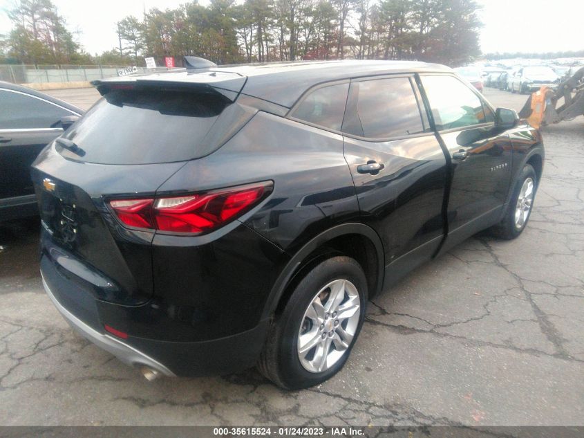 2021 CHEVROLET BLAZER LT VIN: 3GNKBHR42MS531195