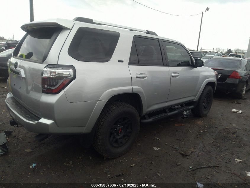 2022 TOYOTA 4RUNNER SR5 PREMIUM VIN: JTENU5JR2N6067297