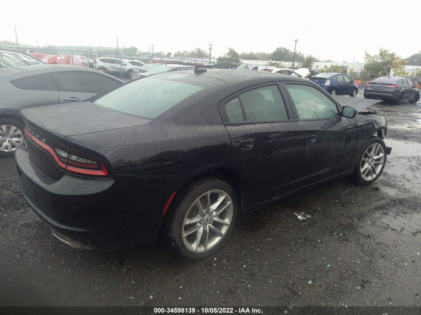 2022 DODGE CHARGER SXT VIN: 2C3CDXJG2NH115633