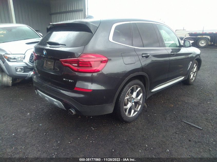 2021 BMW X3 SDRIVE30I VIN: 5UXTY3C04M9G46843