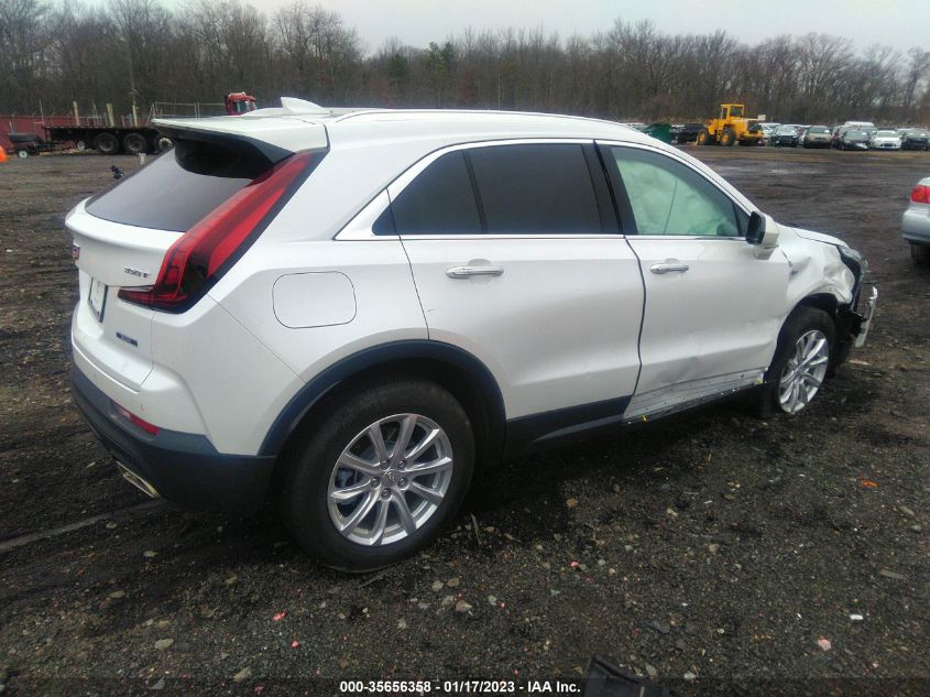 2021 CADILLAC XT4 AWD LUXURY VIN: 1GYFZBR43MF084801