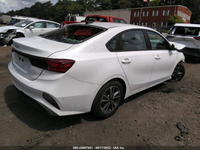 2022 KIA FORTE LXS VIN: 3KPF24AD8NE439197