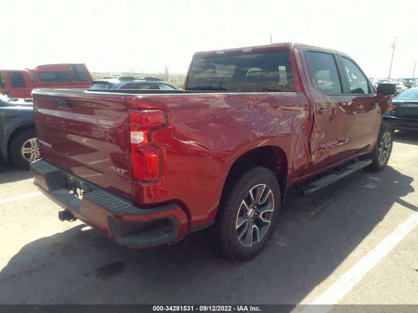 2022 CHEVROLET SILVERADO 1500 RST VIN: 1GCPADET3NZ524381
