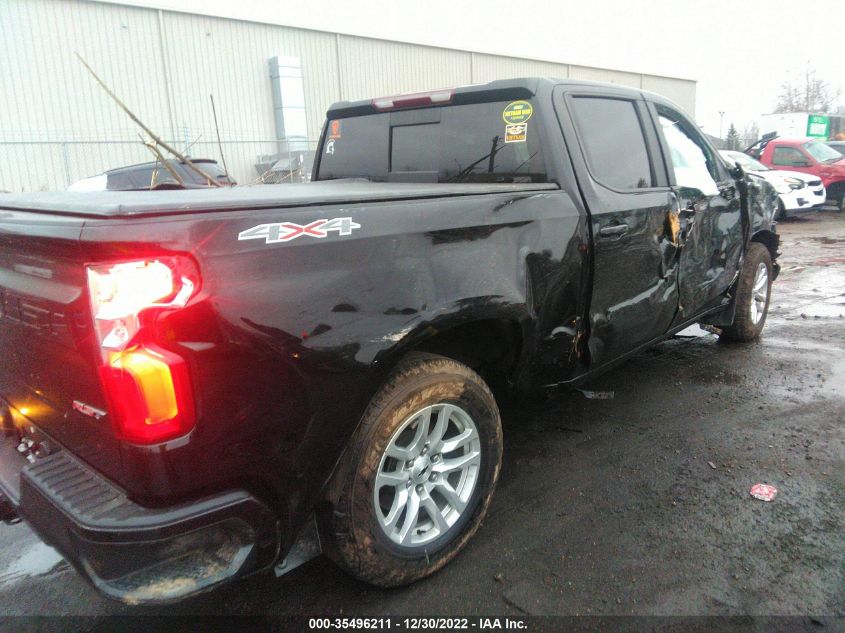 2021 CHEVROLET SILVERADO 1500 RST VIN: 1GCUYEEL7MZ344338