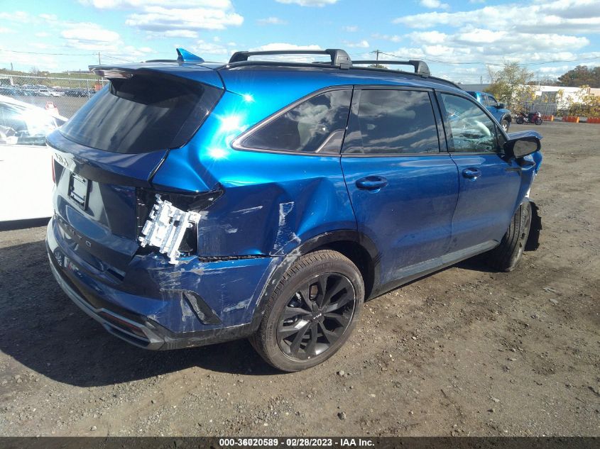 2022 KIA SORENTO SX VIN: 5XYRKDLF1NG130637