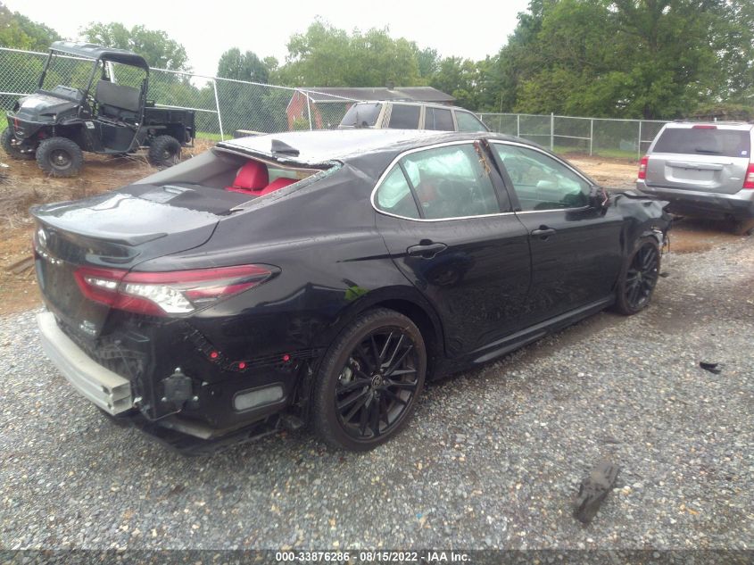 2022 TOYOTA CAMRY HYBRID XSE VIN: 4T1K31AK6NU583045