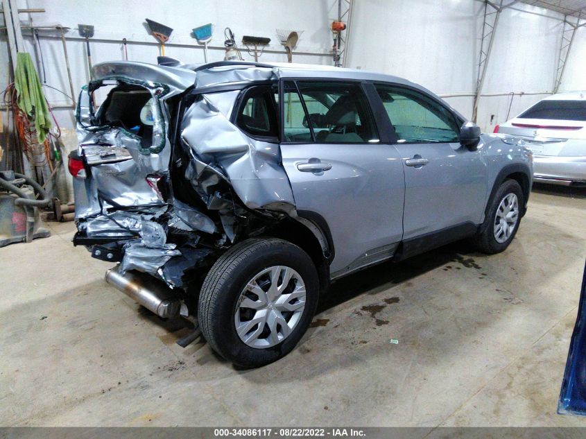 2022 TOYOTA COROLLA CROSS L VIN: 7MUAAABG1NV003629