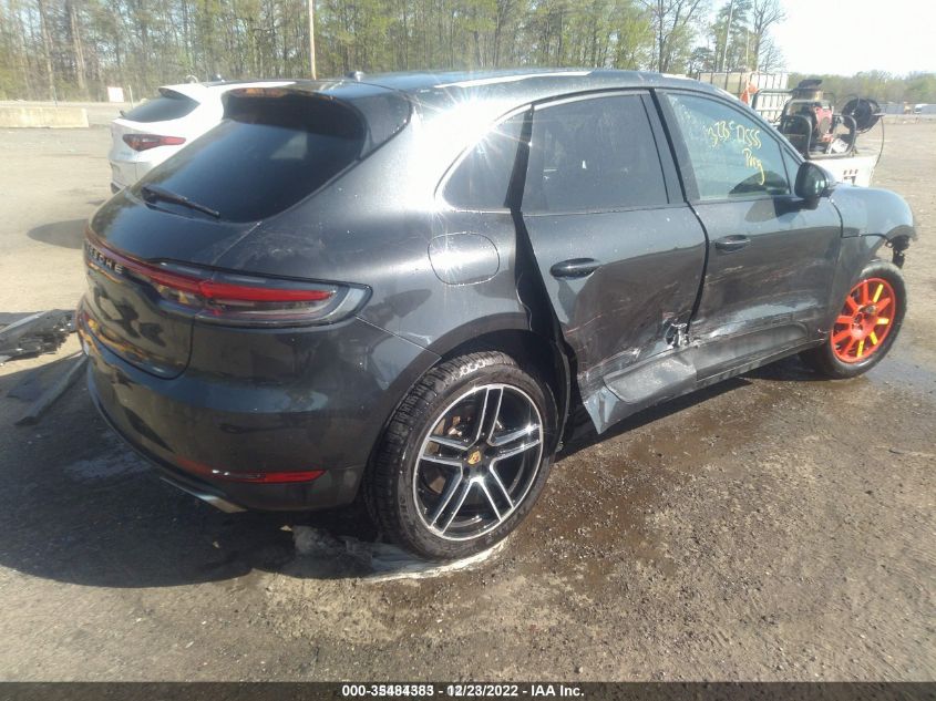 2021 PORSCHE MACAN VIN: WP1AA2A54MLB02315